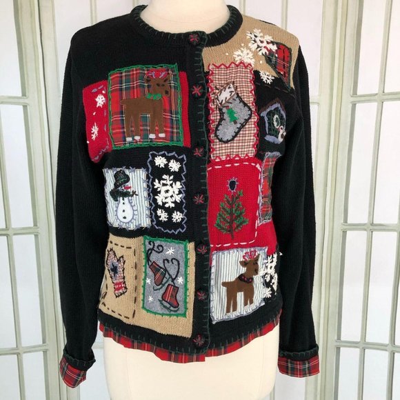 Victoria Jones Sweaters - Victoria Jones Christmas Cardigan Sweater